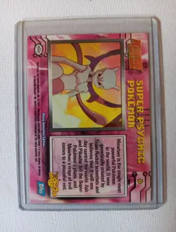 Pokemon TCG Super Psychic Pokemon Pokemon Topps Mewtwo Strikes Back - Image 4