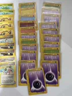 Pokemon TCG E-Series Expedition - Lot Of 61 Cards C/U LP-HP Flaaffy x3 & More! - Image 4