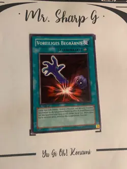 VOREILIGES BEGRABNIS - 1.AUFLAGE SDRL-DE034 DEUTSCH Yu-Gi-Oh! CARD COMMON KONAMI - Image 5