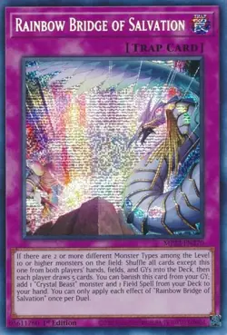 Yu-Gi-Oh! Rainbow Bridge of Salvation MP22-EN270 Prismatic Secret Rare - Image 2