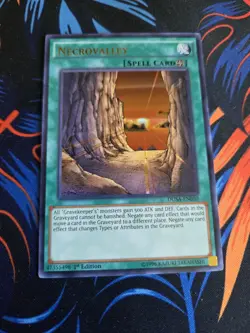 Necrovalley DUSA-EN050 Ultra Rare 1st Edition NM Yugioh - Image 1