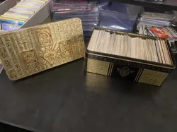 428 Card Lot Stored in Yu-Gi-Oh Tin Of The Pharaohs Gods (deck building/bulk) - Image 4