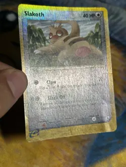 Slakoth 45/109 Reverse Holo EX Ruby & Sapphire Set Pokemon 2003 Card - Image 3