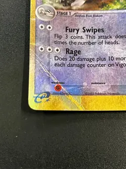 Vigoroth 47/109 - EX Ruby & Sapphire Reverse Holo Pokemon TCG Card MP e-Reader - Image 3