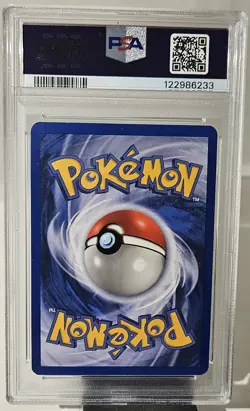 2000 Pokemon Base Set 2 CLEFAIRY- HOLO CARD # 6 PSA - 8 - Image 4