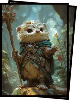 100 Card Sleeves Compatible with MTG Bloomburrow Series (Otter) - Image 1