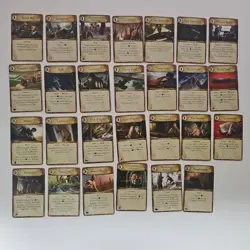 Tiny Assets 27 Cards Only Eldritch Horror Assorted Ally Trinket Item Task Servic - Image 1