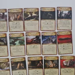 Tiny Assets 27 Cards Only Eldritch Horror Assorted Ally Trinket Item Task Servic - Image 3