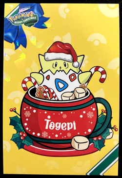 Togepi Ice Holo Pokemon 2024 Card Database Merry Christmas - Image 1