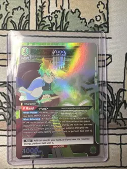 Union Arena Yuno SR Black Clover Card UE08BT/BCV-1-058 - Image 1