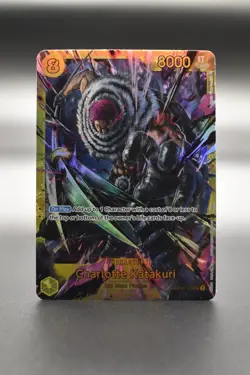 One Piece TCG Pillars Of Strength CHARLOTTE KATAKURI OP03 123 SEC English Card - Image 1