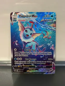 Vaporeon VMAX SWSH182 SWSH: Sword & Shield Promo Cards Holo - Image 1