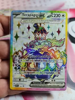 Terapagos ex 165 Sv: Scarlet & Violet SVP Promo Cards - Full Art NM Holo - Image 1