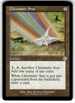Magic: The Gathering Artifact MTG Chromatic Star Uncommon Regular - Image 1