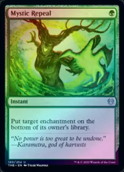 Mystic Repeal FOIL Theros Beyond Death Near Mint Magic the Gathering DNA GAMES - Image 1