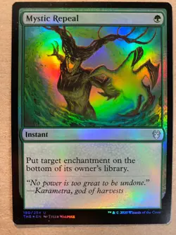 MTG 1x FOIL Mystic Repeal Theros Beyond Death Modern Magic the Gathering x1 NM - Image 1