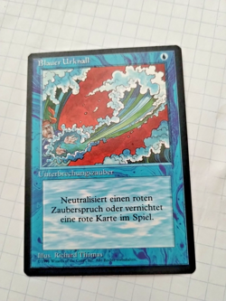 Mtg Blue Elemental (Blauer Urknall) German FBB Regular - Uncirculated - Image 1