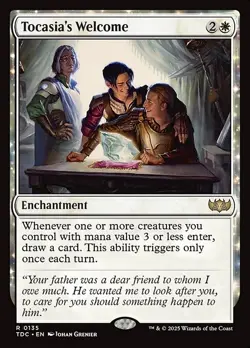 Tocasia's Welcome Commander: Tarkir: Dragonstorm NM MTG Non-Foil - Image 1