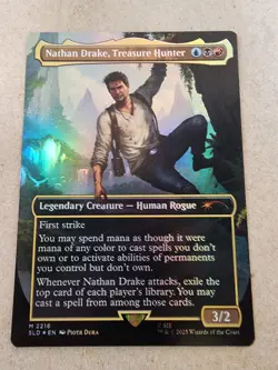Nathan Drake, Treasure Hunter - Foil - Secret Lair Drop - Mtg - Image 1