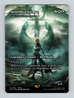 MTG: FCA 53 Benedikta Harman - Ishai, Ojutai Dragonspeaker (Showcase) Regular NM - Image 1