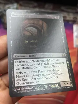 GERMAN OG Foil Pack Rat + Sign In Blood • Return To Ravnica • Mtg (1794) - Image 3