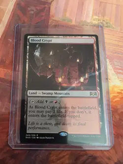 MTG - Blood Crypt - Ravnica Allegiance - Image 1