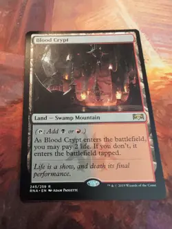 MTG - Blood Crypt - Ravnica Allegiance - Image 3