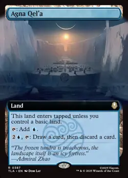 Agna Qel'a (Extended Art) Avatar: The Last Airbender 387 Foil NM - Image 3