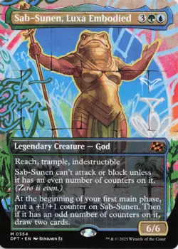 Sab-Sunen, Luxa Embodied #354, Aetherdrift (DFT), Regular, Borderless - Image 1