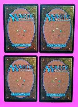 Magic the Gathering MTG Mercadian Masques CAUSTIC WASPS X 4 LP/EX U 1999! - Image 2