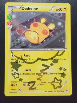 Dedenne RC10-32 Generations: Radiant Collection Holo pokemon - Image 1