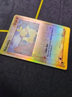 Pokemon TCG Makuhita 58/109 Common Reverse Holo EX Ruby and Sapphire LP - Image 3