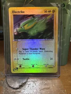 Electrike - EX Ruby and Sapphire 53/109 Common Reverse Holo Pokemon TCG - Image 1
