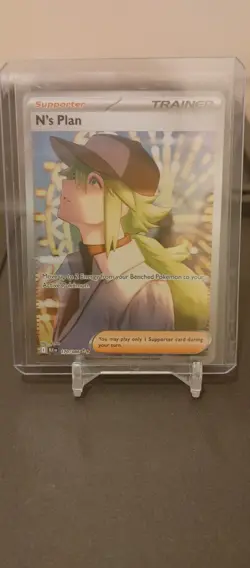 Pokemon TCG N's Plan 170/086 Black Bolt Special Illustration Rare - Image 1