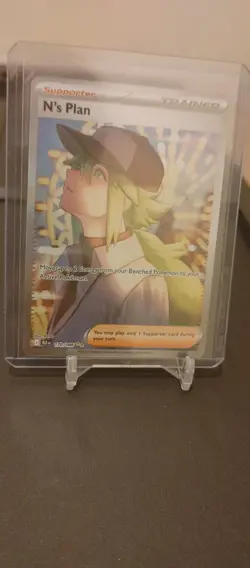Pokemon TCG N's Plan 170/086 Black Bolt Special Illustration Rare - Image 2