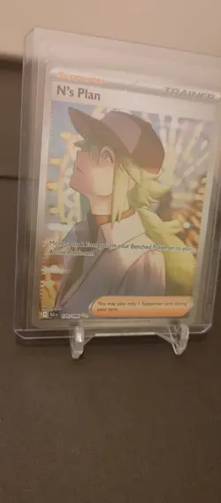 Pokemon TCG N's Plan 170/086 Black Bolt Special Illustration Rare - Image 3