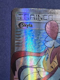 Pokemon XY Breakpoint Skyla 122/122 Full Art Trainer Holo Rare - Image 4