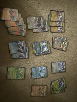 Pokemon Ex Lot Of 21 Mega Evolution, Surging Spark, Prismatic, Black Bolt - Image 1