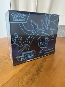 Pokemon TCG: Pokemon Center Phantasmal Flames Elite Trainer Box ETB Sealed - Image 1