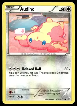 2013 Black & White - Legendary Treasures Audino radiant collection #RC17 - Image 1