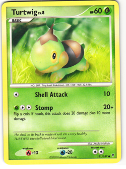 Turtwig Common Pokemon TCG Supreme Victors 131/147 - Image 1