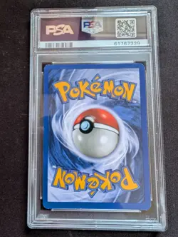 2000 SWIRL Graded Pokemon Base Set II 2 Chansey Holo 3 PSA 7 - Image 2