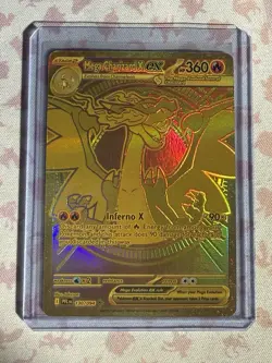 Mega Charizard x EX 130/094 Gold Secret Rare - Phantasmal Flames Pokemon TCG - Image 4