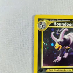 Houndoom 4/75 - 1st Edition Holo Rare - Pokemon TCG - Neo Discovery - MP - Image 3