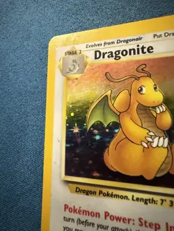 Pokemon Dragonite 4/62 - Fossil Unlimited Holo Rare Pokemon TCG Mp Moderate Play - Image 5