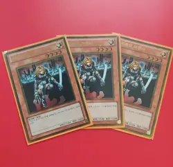 3 x D.D. Warrior Lady Gold Ultra Rare Ltd Edition GS03-KR004 YuGiOh NM 2011 - Image 1