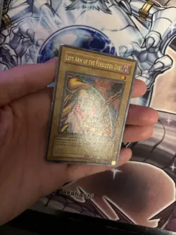 Yu-Gi-Oh! 1st Ed Ultra Rare Left Arm of the Forbidden One LOB-123 LP/MP (YU) - Image 5