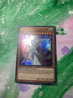 Silent Magician LV8 YGLD-ENC04 King of Games: Yugi's Legendary Decks 1st Edition - Image 1