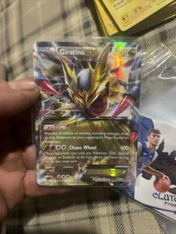 Giratina EX - 57/98 - Pokemon Ancient Origins XY Ultra Rare Card LP - Image 1