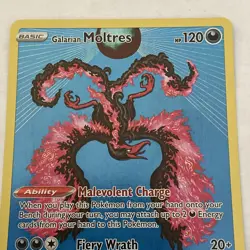 Galarian Moltres SWSH284 SWSH: Sword & Shield Promo Cards Holo - Image 2